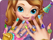 play Sofia The First Nail Spa