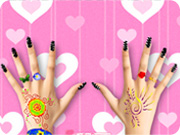 play Party Nail Make Up