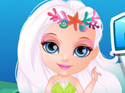 play Baby Barbie Mermaids Land