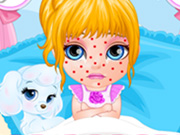 Baby Barbie Chickenpox Attack