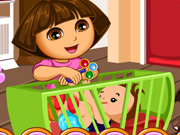 play Dora The Babysitter Slacking