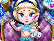 play Baby Elsa Injured