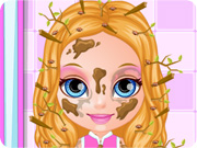 play Baby Barbie Lice Attack