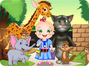 play Baby Rosy And Tom Zoo Adventure