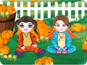 play Cute Happy Halloween Kids