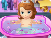 Sofia The First Bathing