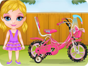 play Baby Barbie Bicycle Ride