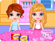 play Baby Barbie Slumber Party