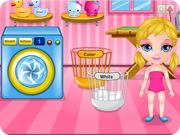 play Baby Barbie Laundry Day