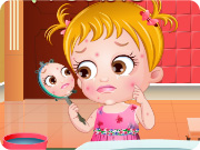 play Baby Hazel Skin Trouble