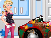 play Teen Barbie Car Wash