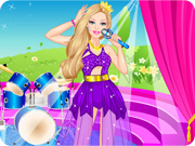 play Barbie Concert Princess Dress Up