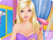 play Barbie At Spa Salon