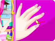 play Barbie Nail Design