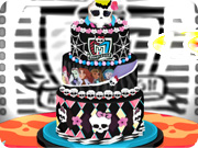 play Monster High Wedding Cake