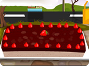 play Strawberry Cheese Brunch Cake