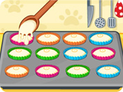 play Flower Garden Cupcakes