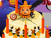 play Halloween Cake Deco