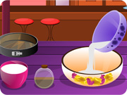 play Cheesecake With Fruits