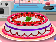 play Cooking Strawberry Cake