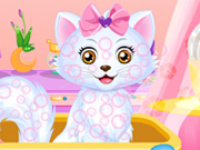 play Princess Belle'S Kitten Caring