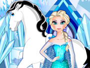 play Elsa Horse Care