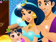 play Jasmine Pregnant And Care Baby