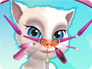 play Talking Angela Nose Doctor