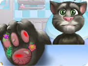 play Talking Tom Foot Doctor