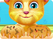 play Talking Ginger Paw Caring