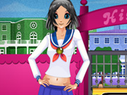 play Cute School Girl Makeover