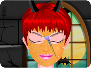 play Halloween Amazing Makeover