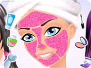 play Sunset Glam Beauty Makeover