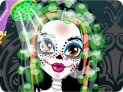 play Skelita Calaveras Hair Spa Facial