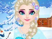 play Elsa Sparkling Eyelashes