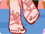 play Pretty Pedicure Design