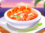 play Tomato Seafood Soup