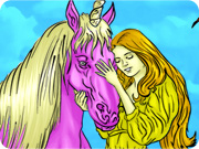 play Unicorn Coloring 2