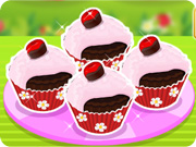 play Chocolate Cherry Cupcakes