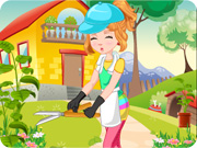 play Clumsy Gardener Laundry