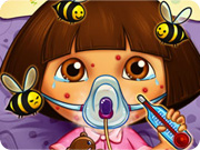 play Dora Bee Sting Doctor