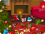 play Christmas Clutter Clean Up