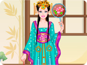 play Barbie Chinese Princess Dress Up