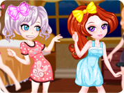 play Girls Pajamas Night
