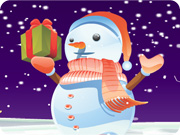 play Cute Snowman Dress Up