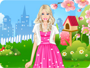 play Barbies Dotted Dresses