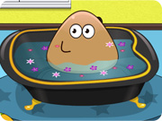 play Pou Bathing