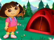 play Dora Camping