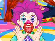 play Comical Clown Make Up