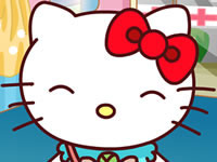 play Hello Kitty Bike Accident